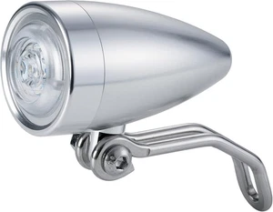 KILEY USB WIEDERAUFLADBARE KUGELLEUCHTE - RETRO DESIGN SCHEINWERFER LM-018 SILBER - Bild 1 von 7