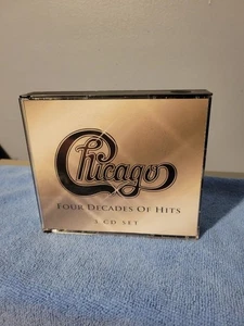 Chicago Four Decades of Hits Set of 3 CDs NM Classic Rock Albums CD Box set Read - Picture 1 of 7