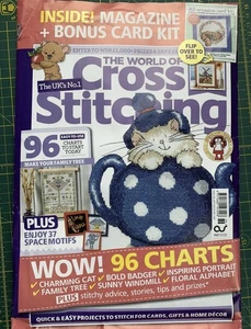The World Of Cross Stitching Magazine 336 September 2023  + Free  Gift  - Picture 1 of 10