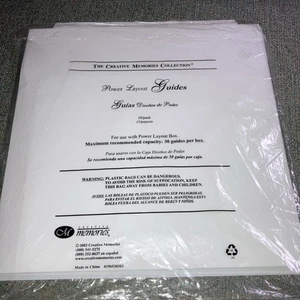 15er-Pack Creative Memories Power Layout-Anleitungen neu in geöffneter Verpackung 12x12 - Bild 1 von 5