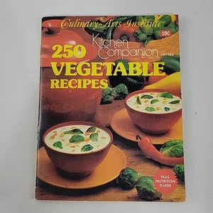 Culinary Arts Institute Kitchen Companion Series 250 Vegetables Recipes - Picture 1 of 4