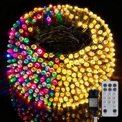 Catena Luminosa Esterna 200 LED, - Immagine 1 di 4