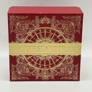 Dior Limited Edition Lunar New Year Red Empty Square Gift Box w/Envelope Tissue - Picture 1 of 9