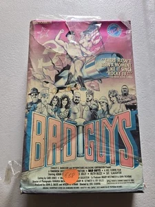 1986 Bad Guys VHS Tape Sgt. Slaughter Mr Perfect  Wrestling Movie WWF WCW USSR - Imagen 1 de 8