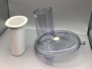Braun Food Processor #4259 Replacement Bowl Clear LID AND PUSHER ONLY - Picture 1 of 10