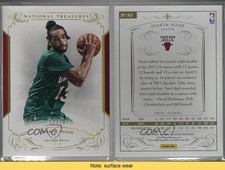 2013-14 Panini National Treasures Gold /25 Joakim Noah #80