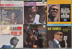 Ray Charles - 6 LP LOT. Dedicated To You, In Person, Genius+Soul, Modern Sounds - Picture 1 of 14