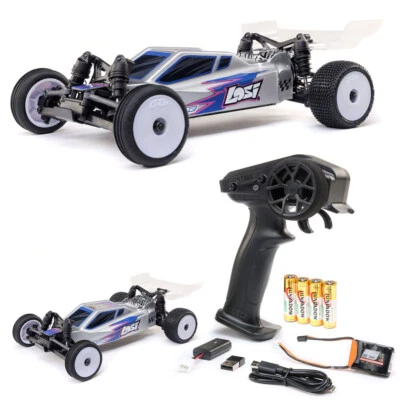 Losi LOS00007T2 1/24 Micro-B 2WD Buggy RTR Silver - Image 1 of 4