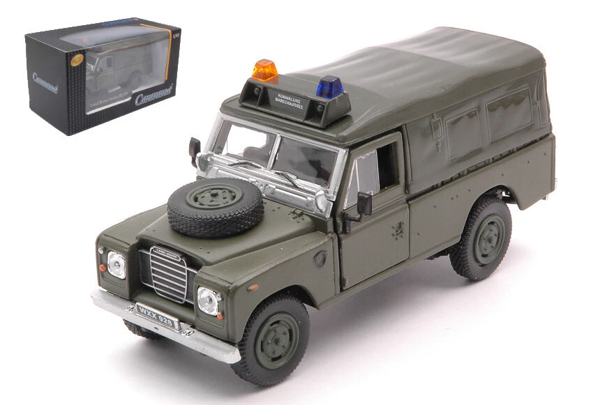 Cararama LAND ROVER SERIE III 109 SOFT TOP MILITAR GREEN 1:43 - Immagine 1 di 1