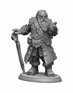 Reaper Dark Heaven Legends 04028 BARNABUS FROST PIRATE LORD - Picture 1 of 1