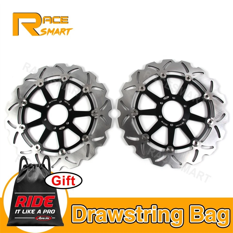 Rotores de disco de freno delanteros para Ducati GT1000 2006-2010 Sport 1000 S 2007 2008 2009 Foto 1 de 4