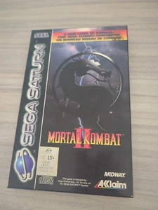 Mortal Kombat II 2 - Sega Saturn - Tested & Working - Free Postage - Picture 1 of 2