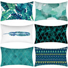 Pillow Cover Duck Green Home Lumbar Cushion Cover Decoration Cushion Teal Blue
