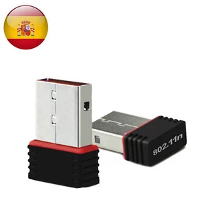 Mini antena WIFI USB adaptador Wireless 150 Mbps Nano LAN WI-FI Gran Potencia - Imagen 1 de 1