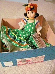 MADAME ALEXANDER 8" BRAZIL INTERNATL SERIES #573 DOLL ORIGINAL BOX w/TAG 1980s - Picture 1 of 4