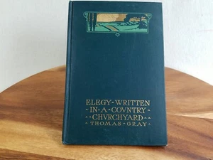 Elegy Written in a Country Churchyard, Thomas Gray, 1910 Crowell Edition - Imagen 1 de 9