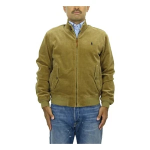 Chaqueta cortavientos Polo Ralph Lauren cordón pana cremallera completa - tostado rústico - - Imagen 1 de 7