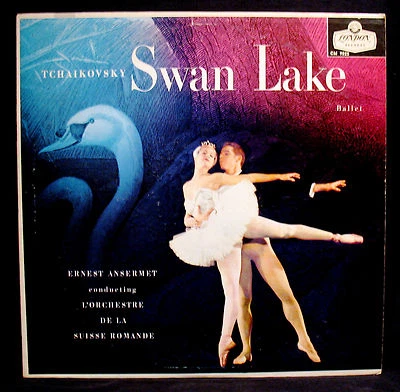 TCHAIKOVSKY-SWAN LAKE BALLET-ERNEST ANSERMET-UK Import-LONDON ffrr #CM.9025 - Image 1 of 3