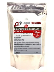 L-CARNITINE (5 lbs) L-Tartrate Powder Diet Weight Loss Memory Muscle Recovery - Picture 1 of 3