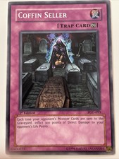 Coffin Seller Pharonic Guardian 1st edition Yugioh card