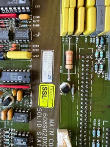 SL 9000J / 9000K Mixing Console Main Control Card Part# 629020X1 - Picture 1 of 5