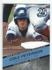 2018 West Michigan Whitecaps (Class A-Detroit Tigers) Cole Peterson