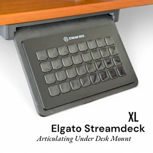 Elgato Stream Deck XL 32 Key Sliding Under Desk Mount - Picture 1 of 7