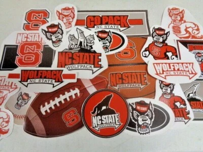 ROOMMATES 23 STYLES- NC State Wolfpack Wall Decal North Carolina University Sticker Decor