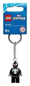 LEGO Venom Marvel Heroes Spiderman Black Keychain Keyring 854006 Stocking Gift - Picture 1 of 2