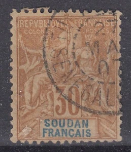 SOUDAN FRANCAIS : TYPE GROUPE N° 11 AVEC OBLITERATION LEGERE - COTE 52 € - Picture 1 of 2