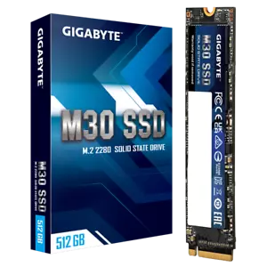 Gigabyte SSD 512GB M30 M.2 2280 PCI-E 3.0X4 NVMe 3D NAND Solid State Drive - Picture 1 of 5
