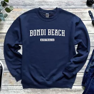 Bondi Beach Sweatshirt | Bondi Beach Australia Crewneck Sweatshirt | Australian - Picture 1 of 10