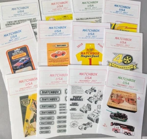 Matchbox Collectors Guides Magazine Matchbox USA 2017 - Complete Year - Picture 1 of 4
