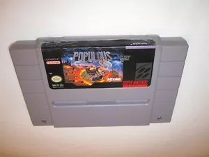 Populous (Super Nintendo Entertainment System, 1991) SNES Game Cartridge Nice! - Picture 1 of 2