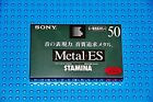 Sony  Metal  Es  50   Vs. Iii     Type Iv   Blank Cassette Tape (1) (Sealed)