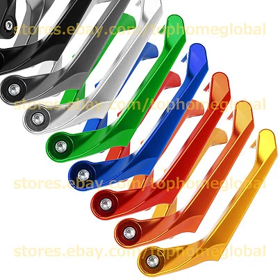 CNC 3D Lever Guard Protector 22mm 7/8" Bar End Brake Clutch R1 R6 R15 R25 R3 - Image 1 of 2