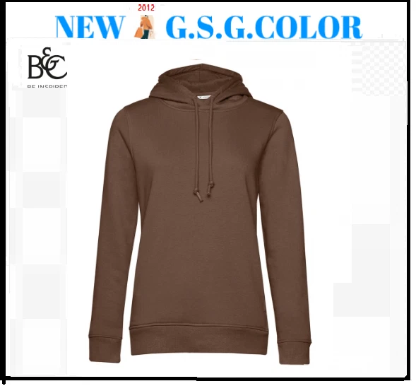 Sudadera Mujer Con Capucha Organic Inspire - Imagen 1 de 1