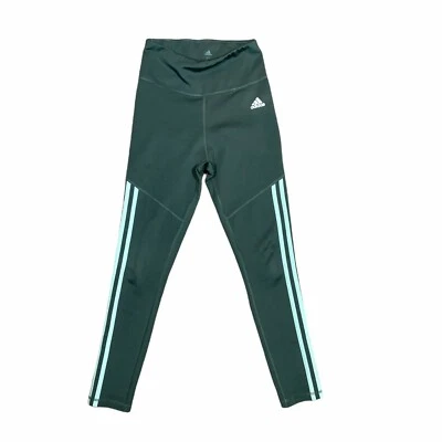 Adidas Climalite Mujer Verde Leggings Ajustados Ropa Activa Talla XS Foto 1 de 4
