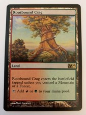 MTG Magic The Gathering - Rootbound Crag - M10 - NM