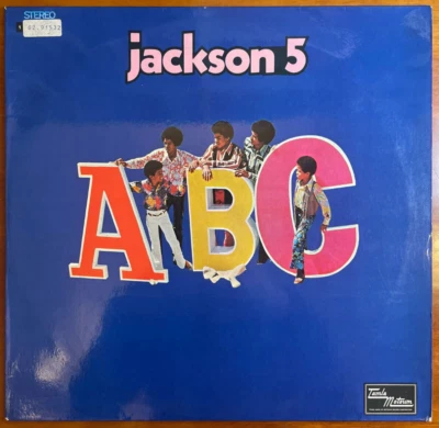 JACKSON 5 - ABC Rare 1st 1970 German Press Tamla Motown LP EX - Image 1 of 4