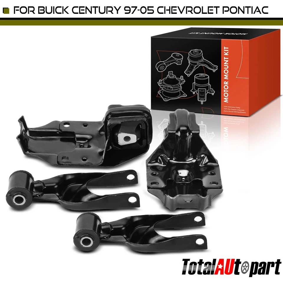 4x Motor e Suporte de Suporte de Torque para Chevy Impala Impala Monte Carlo Buick - Imagem 1 de 4