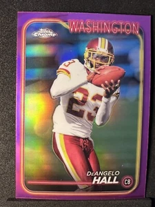 DeAngelo Hall 2024 Topps Chrome Pink Refractor #195 Washington Commanders - Picture 1 of 4
