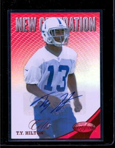 2012  Panini Certified  #  305  TY Hilton    RC  WR  Auto  205/250  Colts - Picture 1 of 2