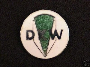 DKW hat pin enamel badge lapel tie tac Hercules Germany UK Made vintage - Picture 1 of 1
