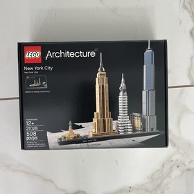 New Architecture New York City Skyline Building Set 21028