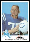 1969 Topps Bob Vogel Baltimore Colts #138