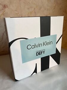 NEW Calvin Klein CK Defy Cologne 3.3 oz EDT 100 ml Spray Set  1 oz Mens Perfume
