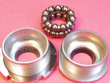 Tange  bottom bracket cups & Lockring 1.37 x 24  / bicycle NOS L'eroica