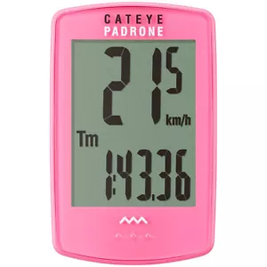 CatEye Padrone Wireless Cycling Computer - CC-PA100W - Pink - Picture 1 of 1