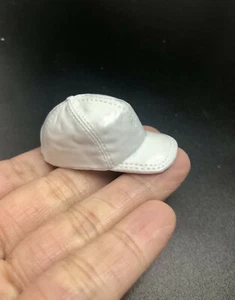 1/6 Scale WHITE Cap Hat For 12" Action Figure Doll Accessories - Picture 1 of 2
